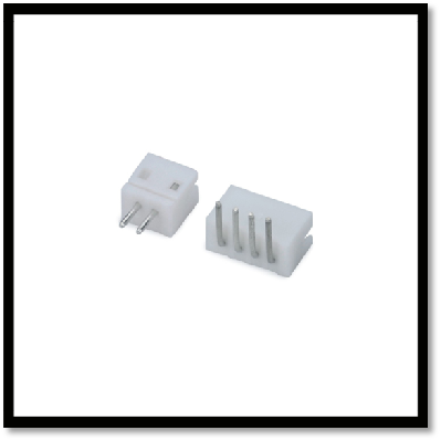 WAFER connector ZH1.5 straight bent pin