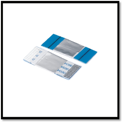 FFC flexible cable body wrapped in aluminum foil