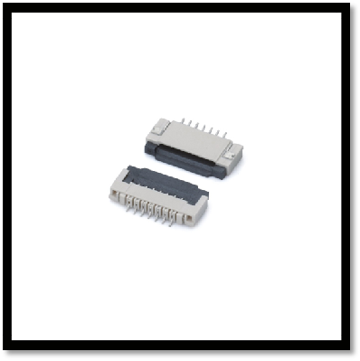 FPC connector PH1.0mm H2.0 flip type