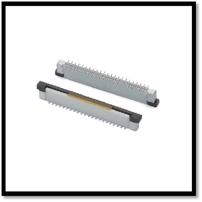 FPC connector PH0.5mm H4.6 vertical patch